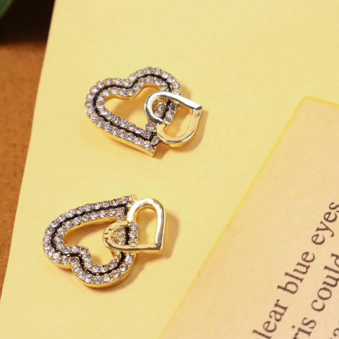 "My hearts for you" Stud - Salty Accessories