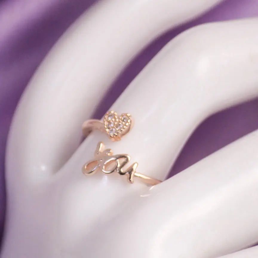 My you rose-gold ring