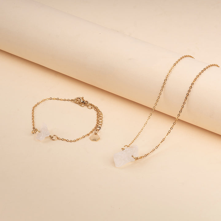 White Moon Flutter Jewellery Set