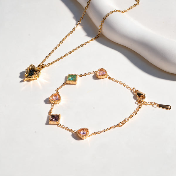 Wink Flex Necklace And Bracelet Set