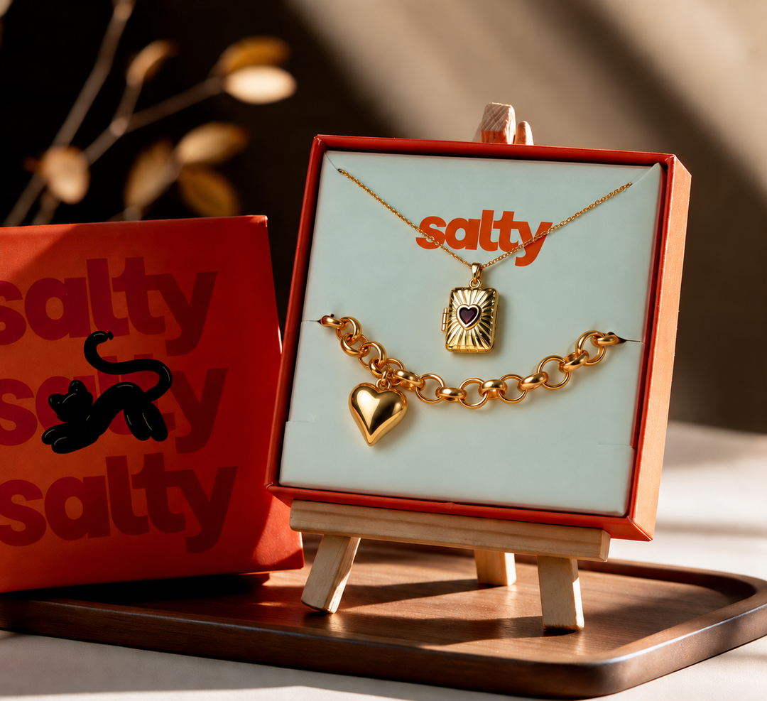 Icon Drip Necklace And Bracelet Set