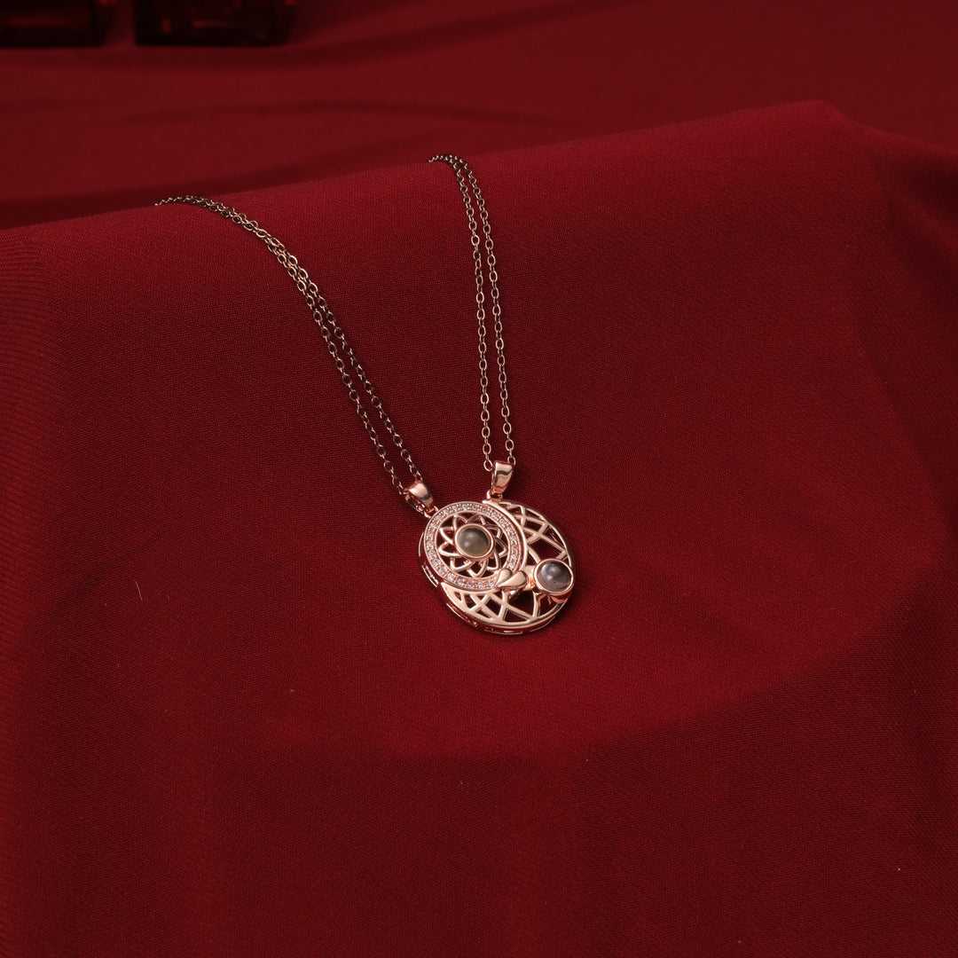 My Moon and Sun Magnetic 2 Necklace - Salty Accessories