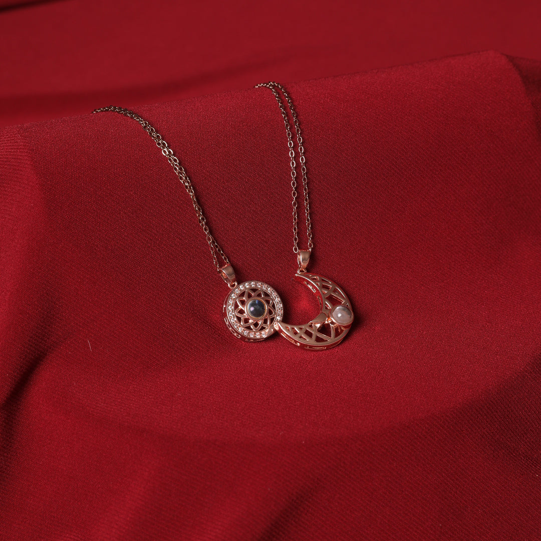 My Moon and Sun Magnetic 2 Necklace - Salty Accessories