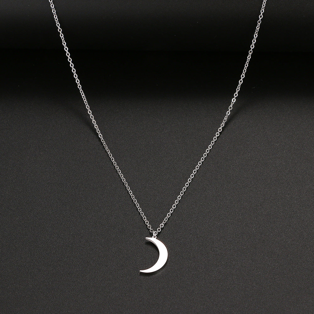 Celestial Harmony Layered Necklace - Silver - Salty Accessories