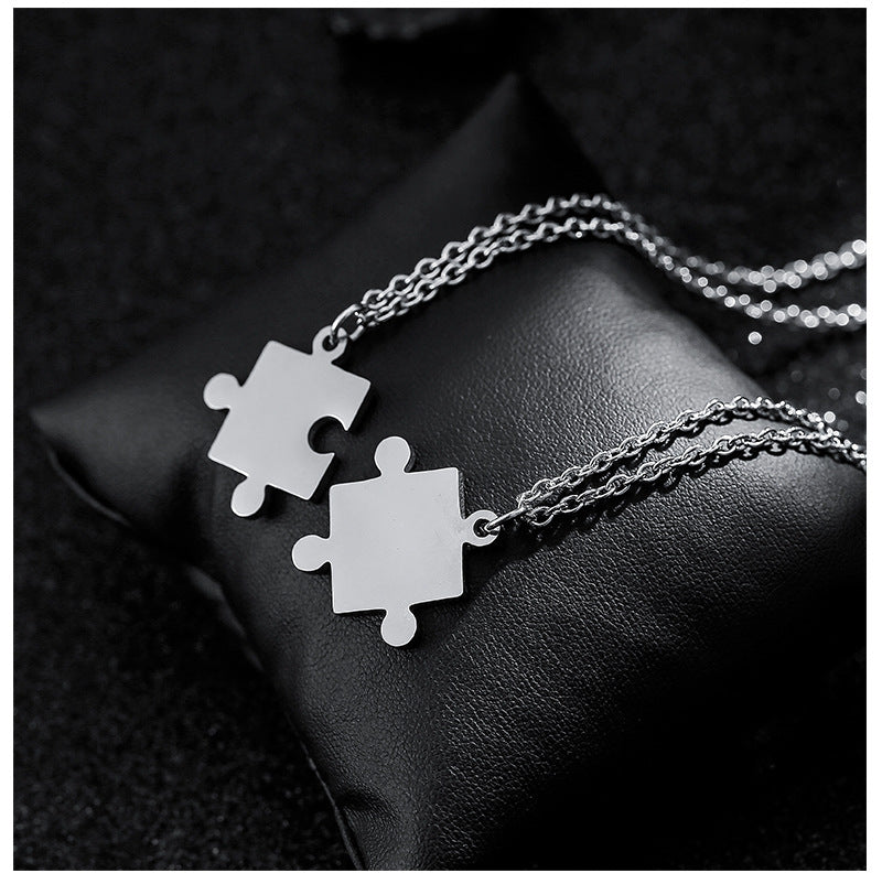 Mystic Connection Puzzle Necklace for Couples (2 Necklaces) - Salty Accessories