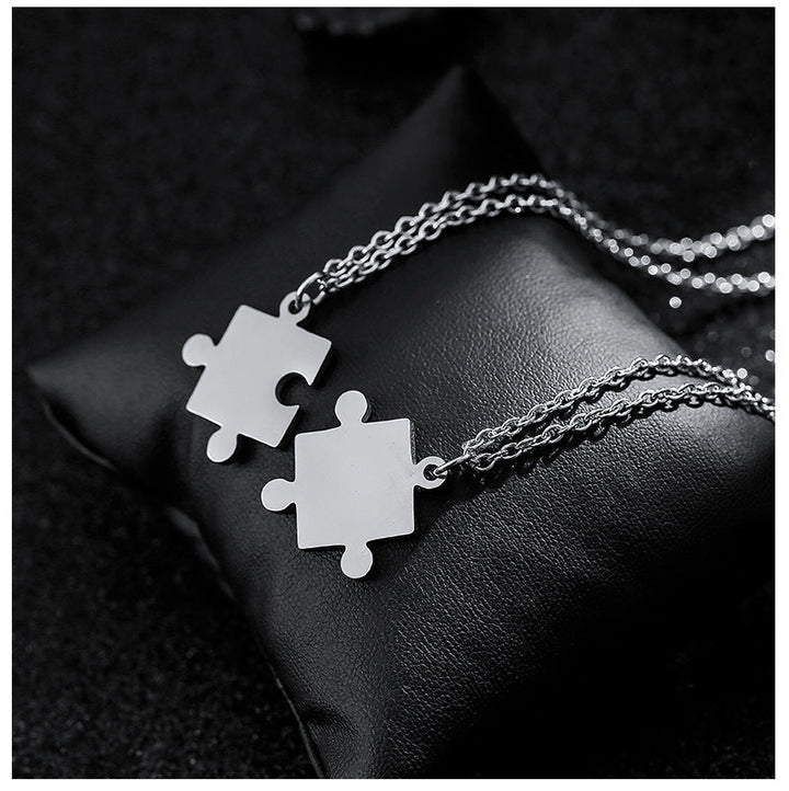 Mystic Connection Puzzle Necklace for Couples (2 Necklaces) - Salty Accessories