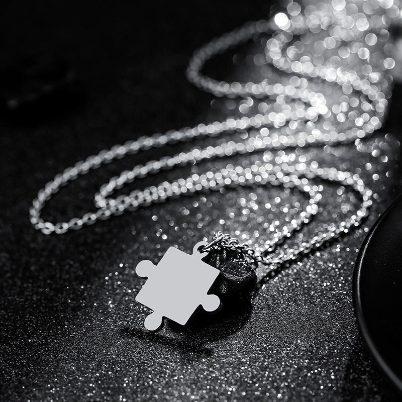 Mystic Connection Puzzle Necklace for Couples (2 Necklaces) - Salty Accessories