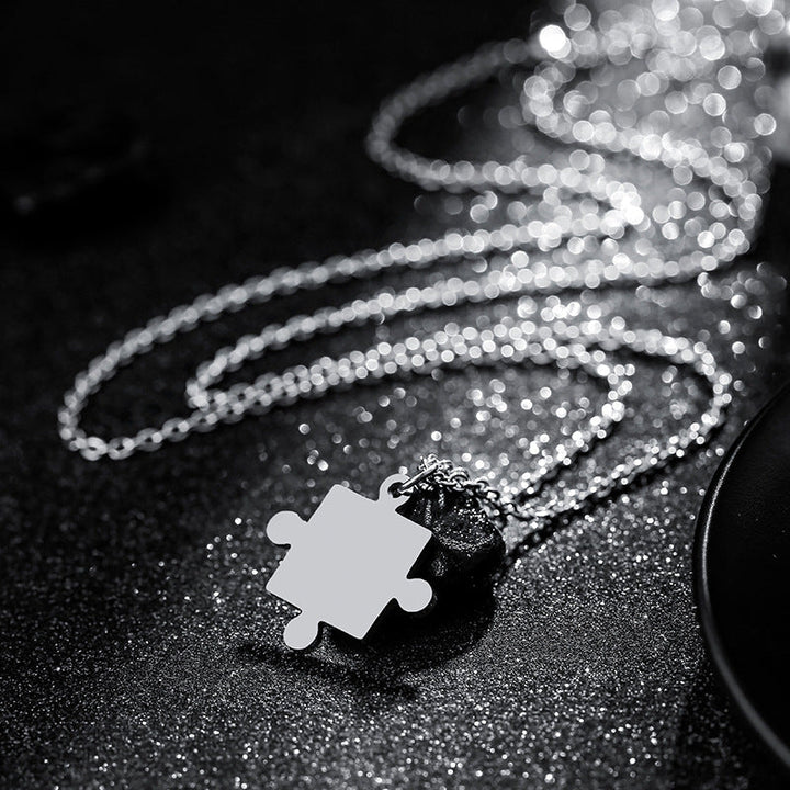 Mystic Connection Puzzle Necklace for Couples (2 Necklaces) - Salty Accessories