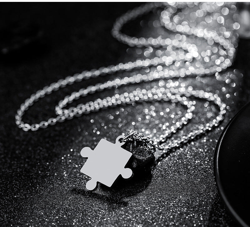 Mystic Connection Puzzle Necklace for Couples (2 Necklaces) - Salty Accessories