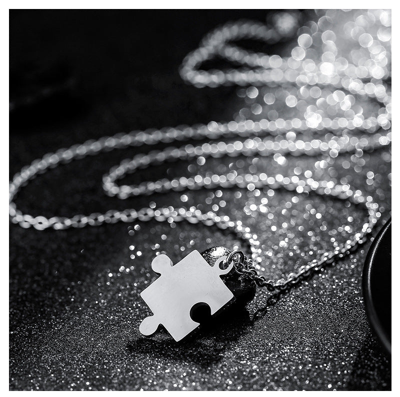 Mystic Connection Puzzle Necklace for Couples (2 Necklaces) - Salty Accessories