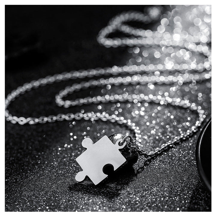 Mystic Connection Puzzle Necklace for Couples (2 Necklaces) - Salty Accessories