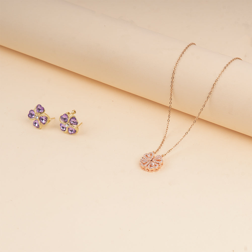 Clover Hearts Jewellery Set