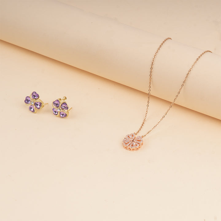 Clover Hearts Jewellery Set