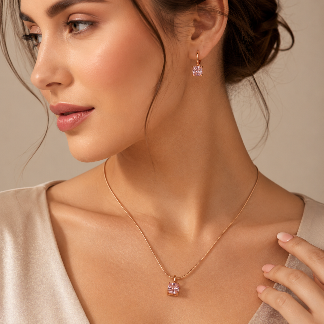 Rose Glow Duo Jewellery Set