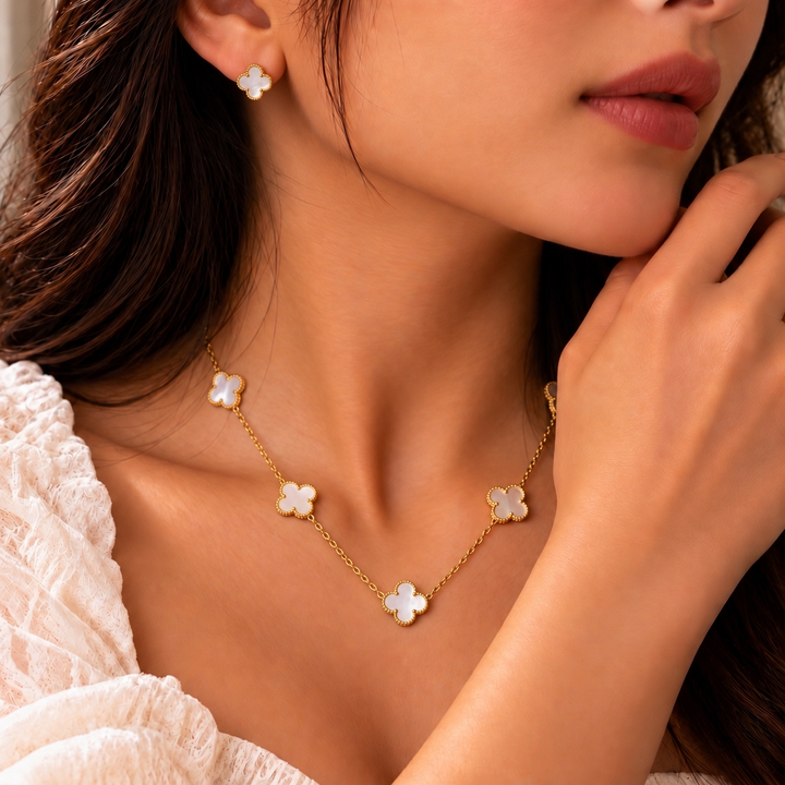 Cosmo Thing Necklace And Earrings Set