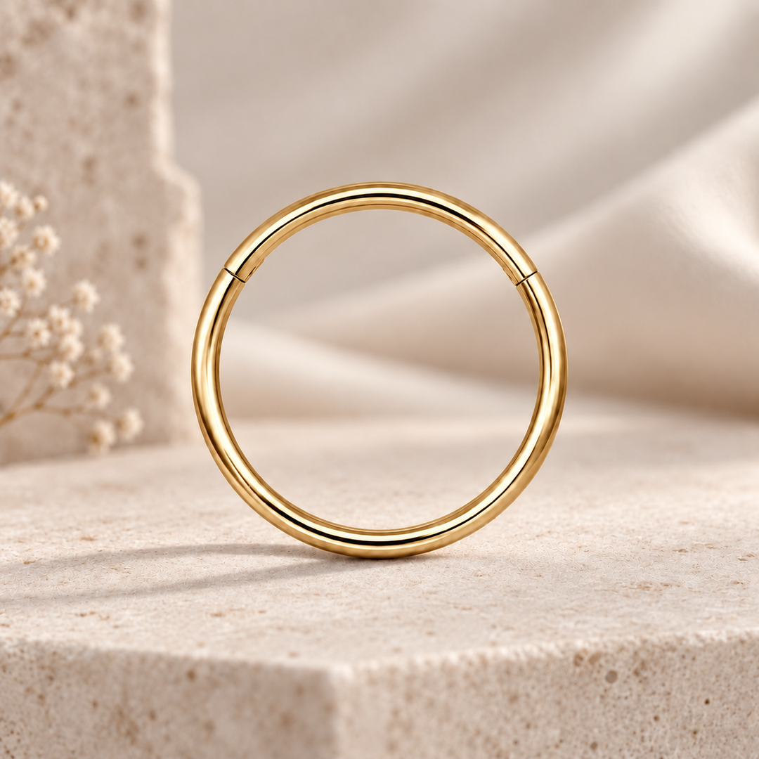 Golden Whisper Nose Ring