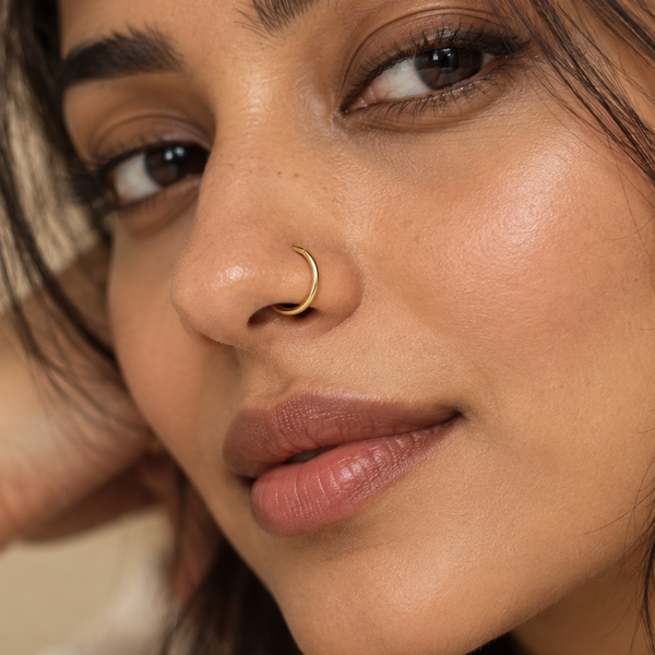 Golden Whisper Nose Ring