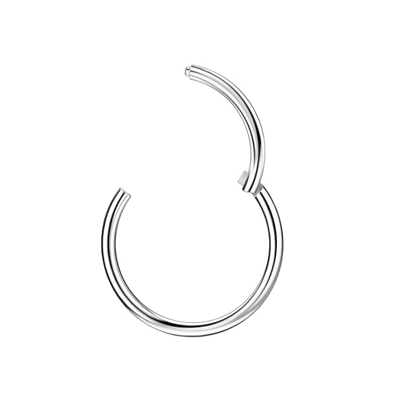 Silver Whisper Nose Ring