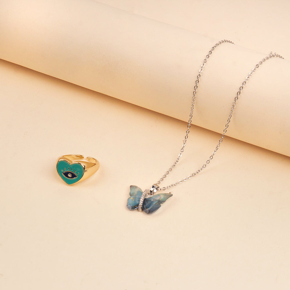 The Blue Beauty Jewellery Set
