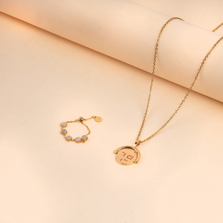The Secret Love Neckalace and Bracelet Combo