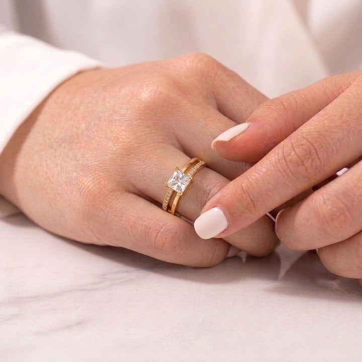 Radiant Glow Bracelet & Ring Combo