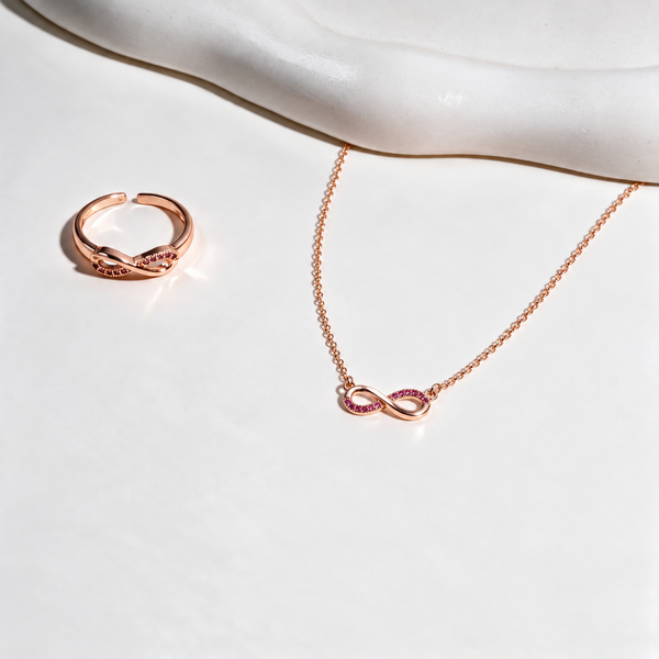 Kooky Muse Necklace And Ring Set