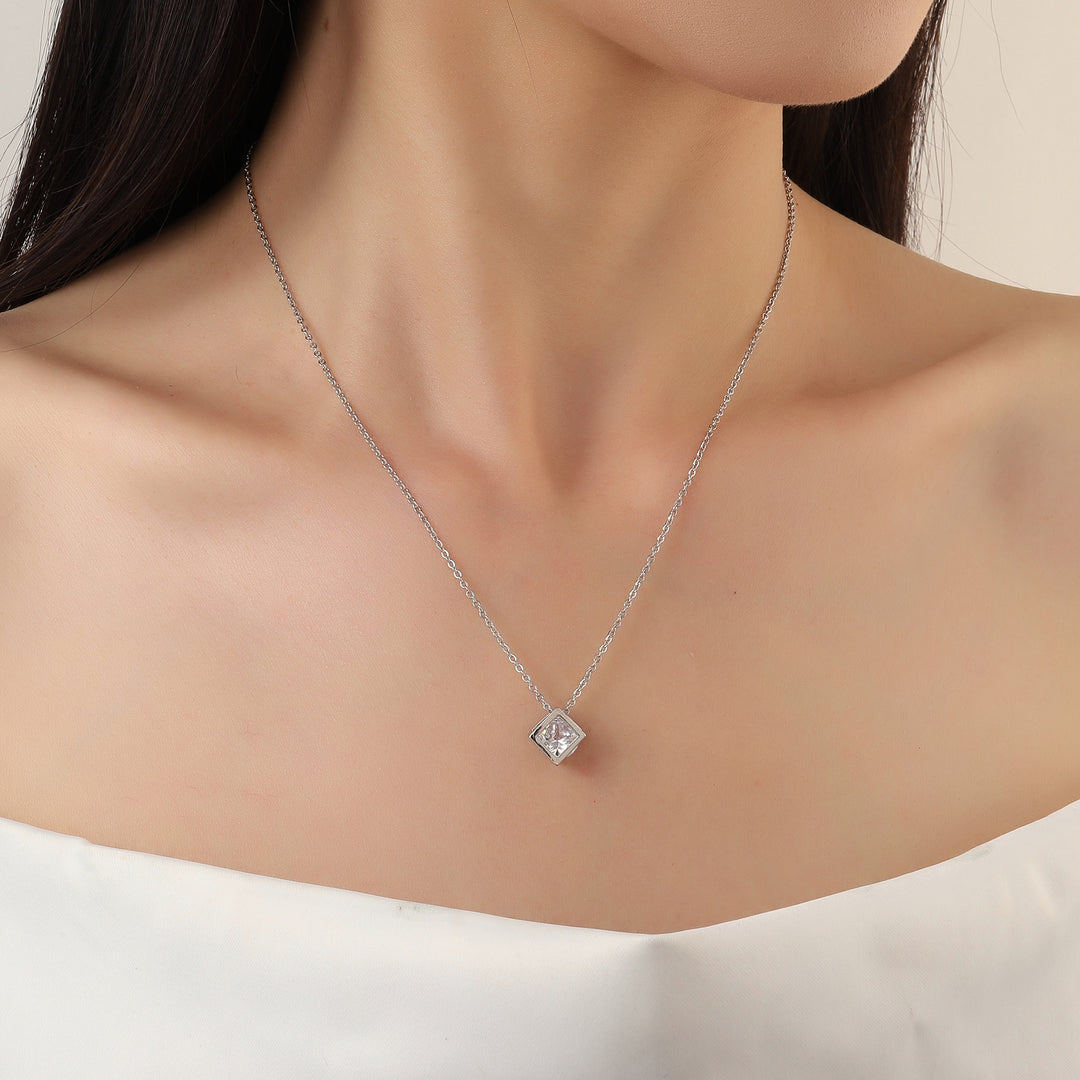 Square Solid Necklace - Salty Accessories