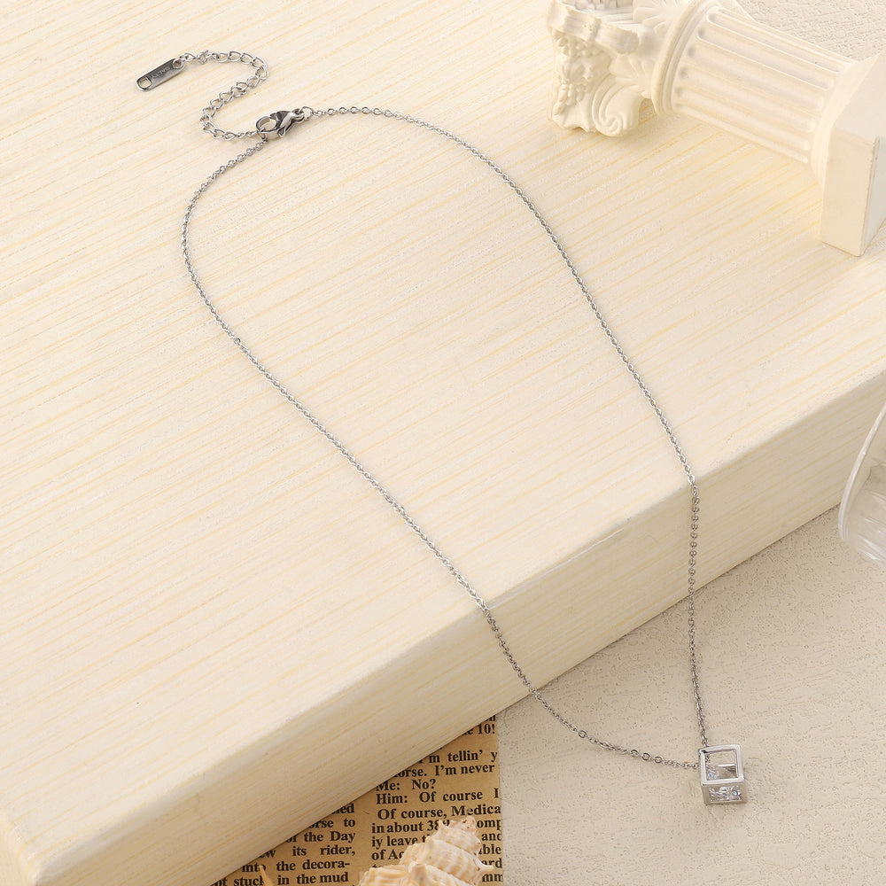 Square Solid Necklace - Salty Accessories