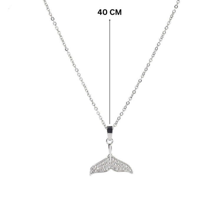 Whale Fin Necklace