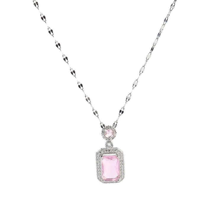 Elegance Studded Gem Necklace