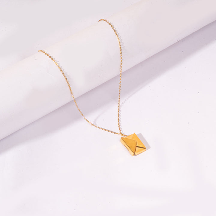 Love Letter Necklace - Gold