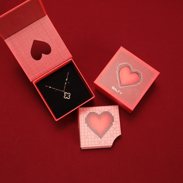 Midnight Enchantress Necklace With Valentine Box