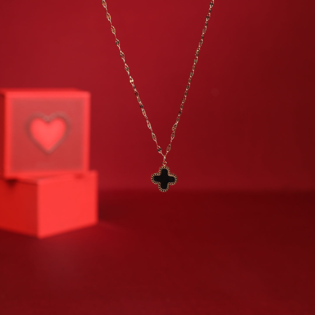 Midnight Enchantress Necklace With Valentine Box