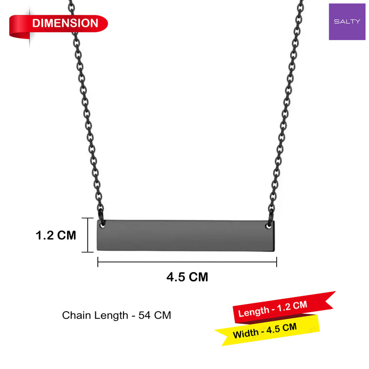 Signature Keepsake Necklace - Black