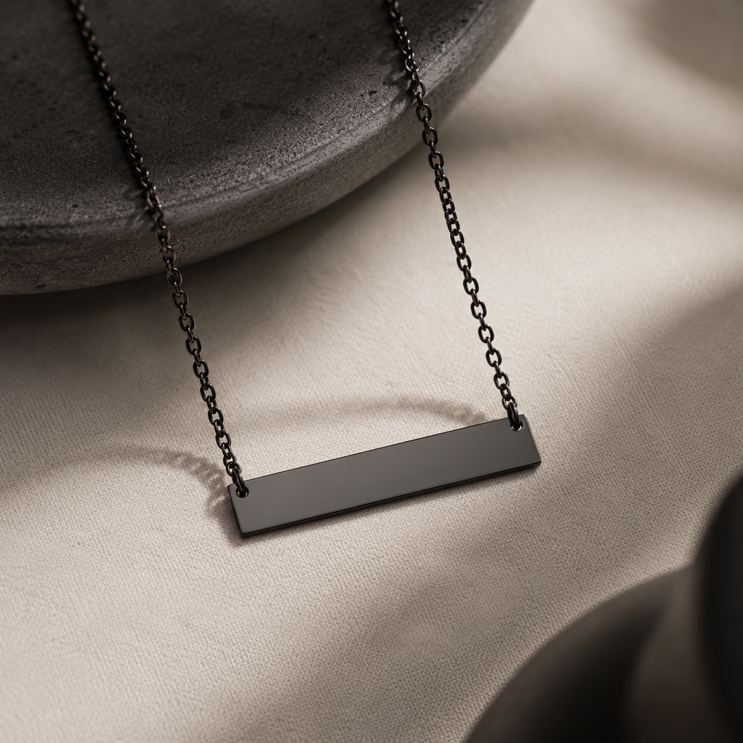 Signature Keepsake Necklace - Black