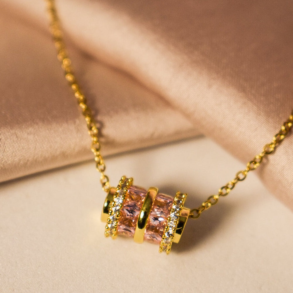 Zircon Galaxy Cubix Necklace Salty