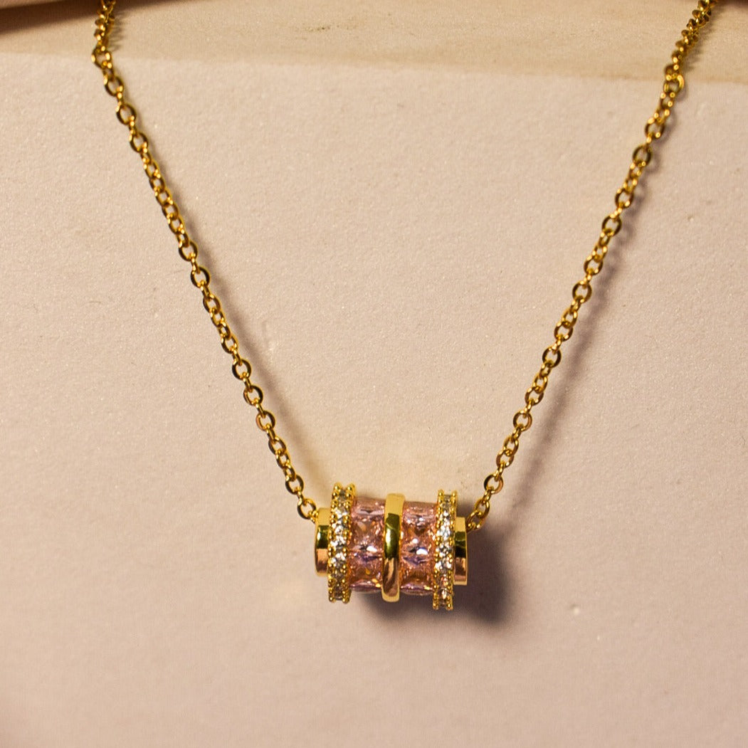 Zircon Galaxy Cubix Necklace Salty