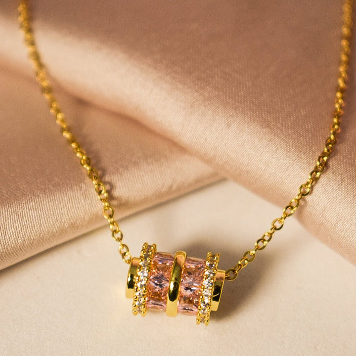 Zircon Galaxy Cubix Necklace - Salty Accessories