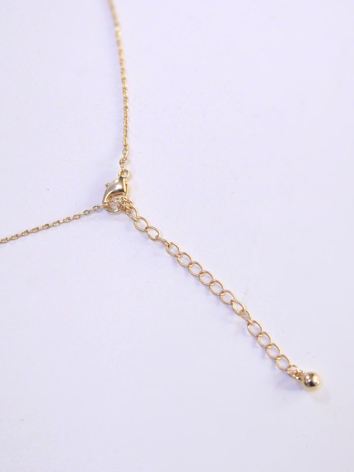 Infinity Love Golden Crystal Necklace - Salty Accessories