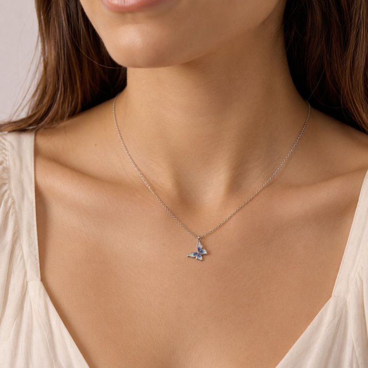 Sky Butterfly Necklace
