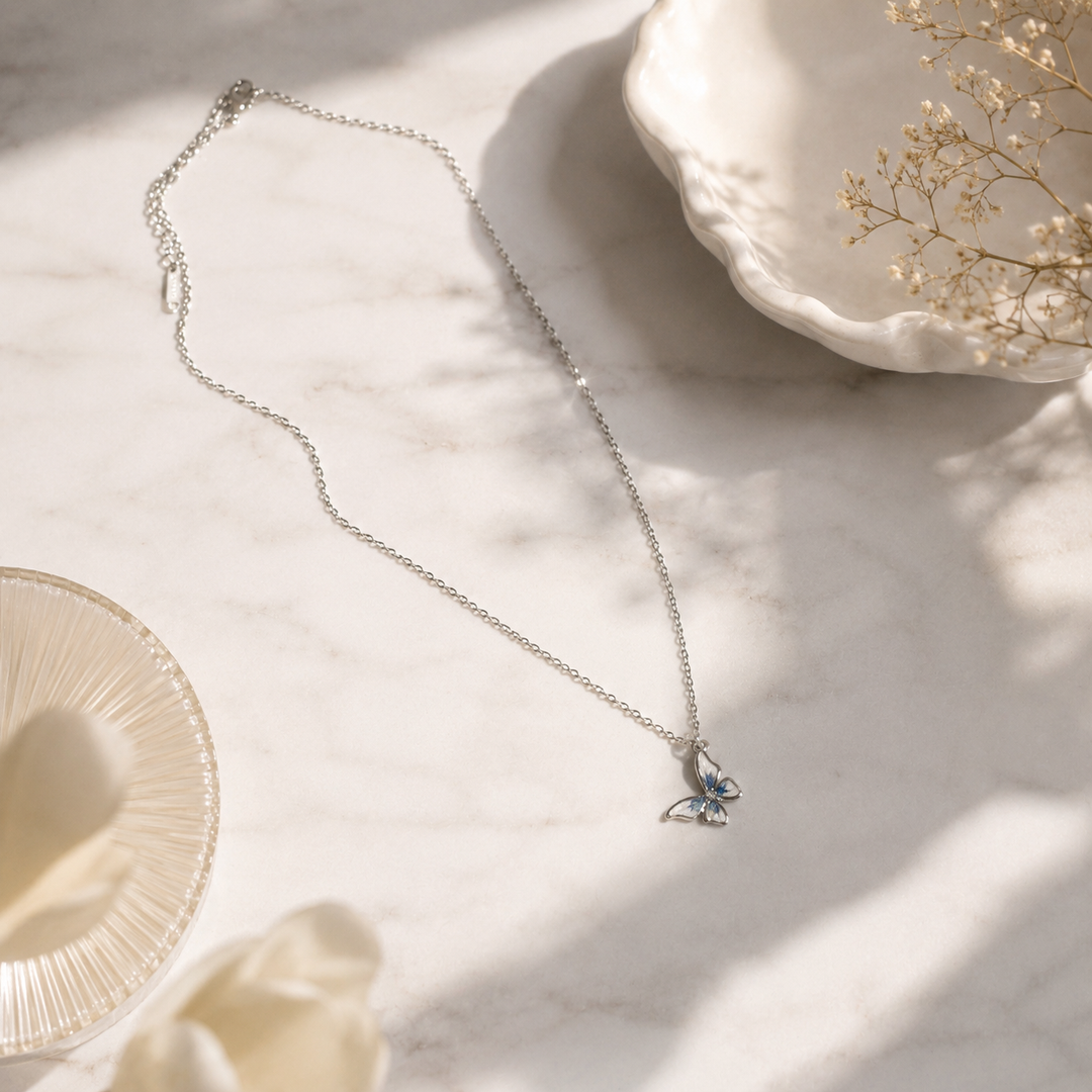 Sky Butterfly Necklace