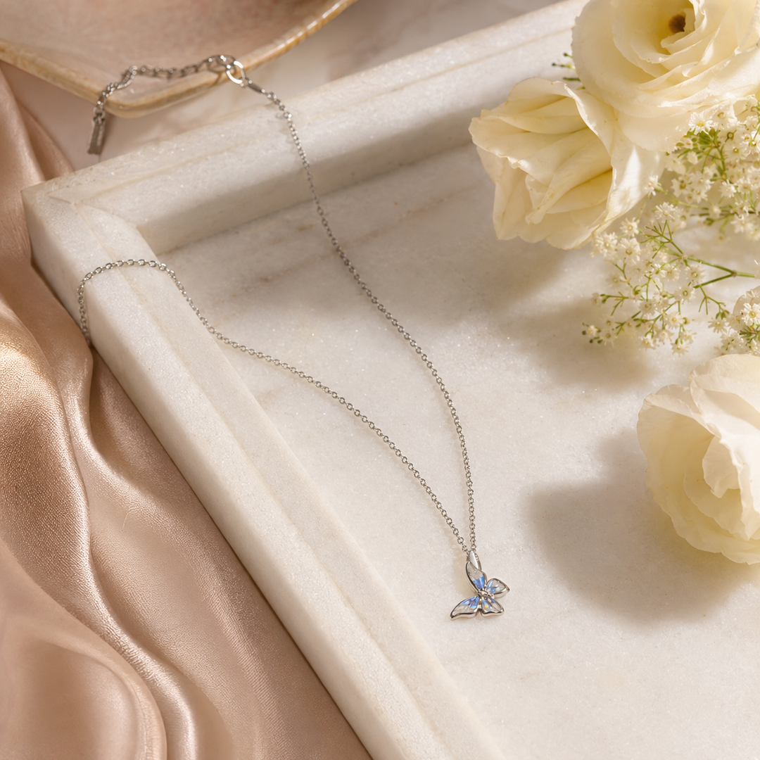 Sky Butterfly Necklace
