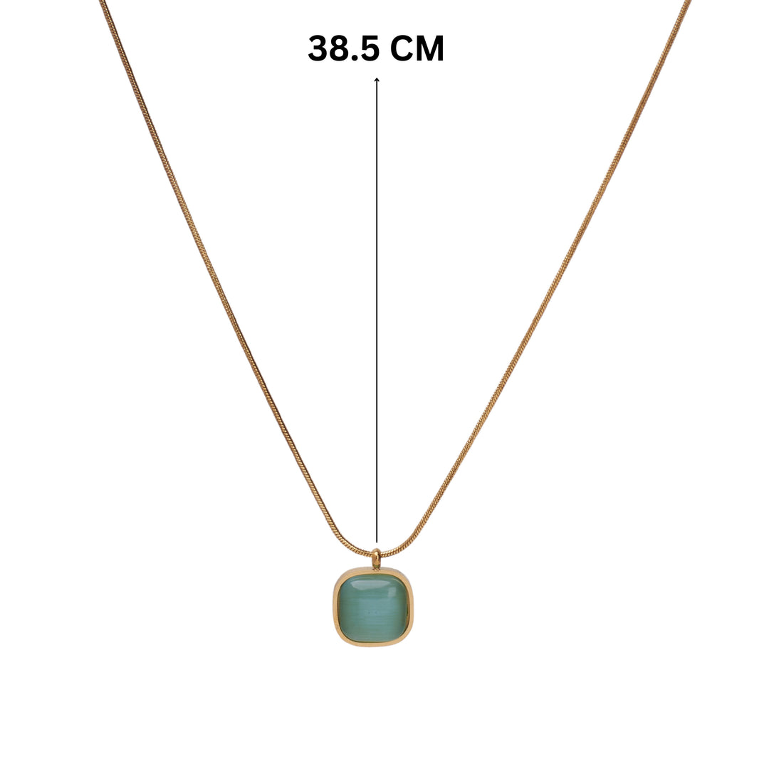 Enchanted Gem Gold Necklace