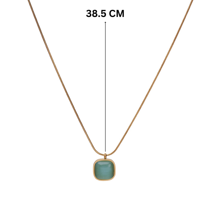 Enchanted Gem Gold Necklace