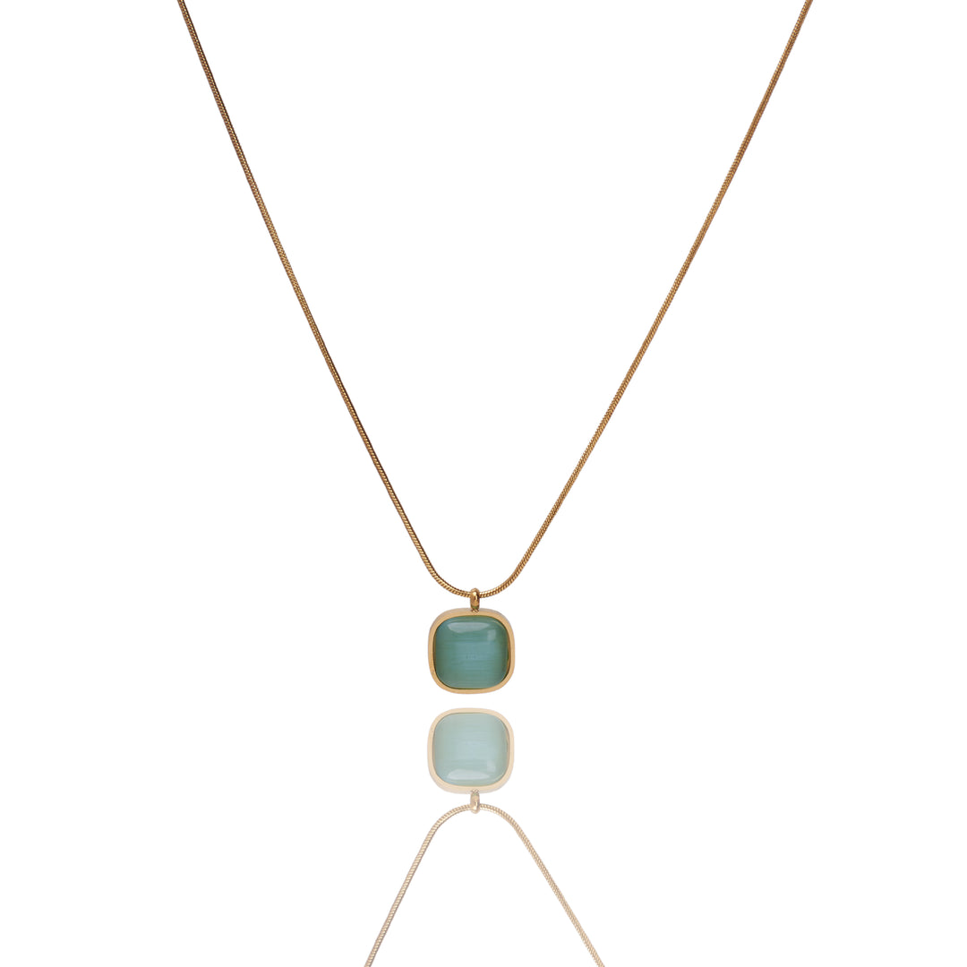 Enchanted Gem Gold Necklace - Salty Accessories