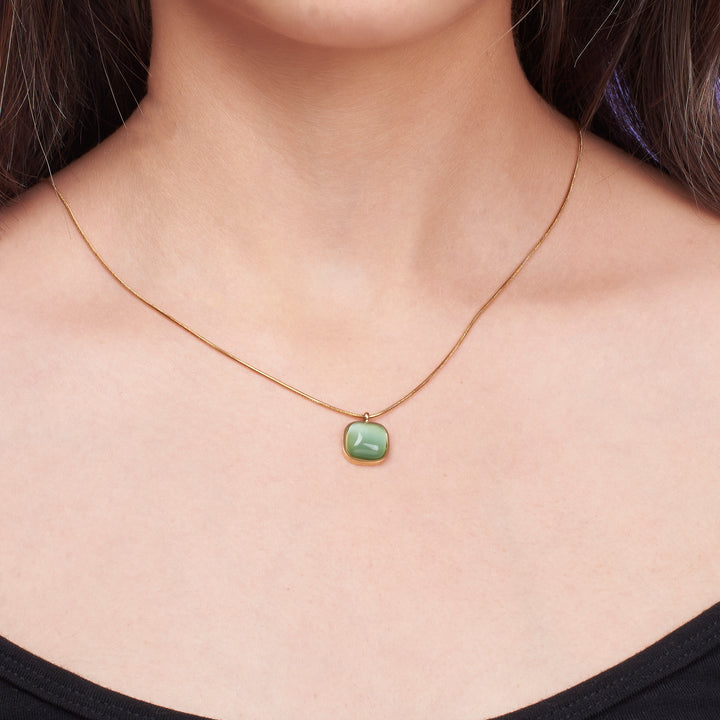 Enchanted Gem Gold Necklace