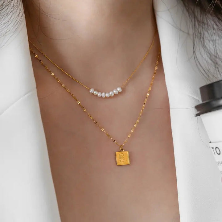 Pearls Soiree Layered Necklace