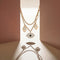 Evil Eye Hamsa Layered Necklace