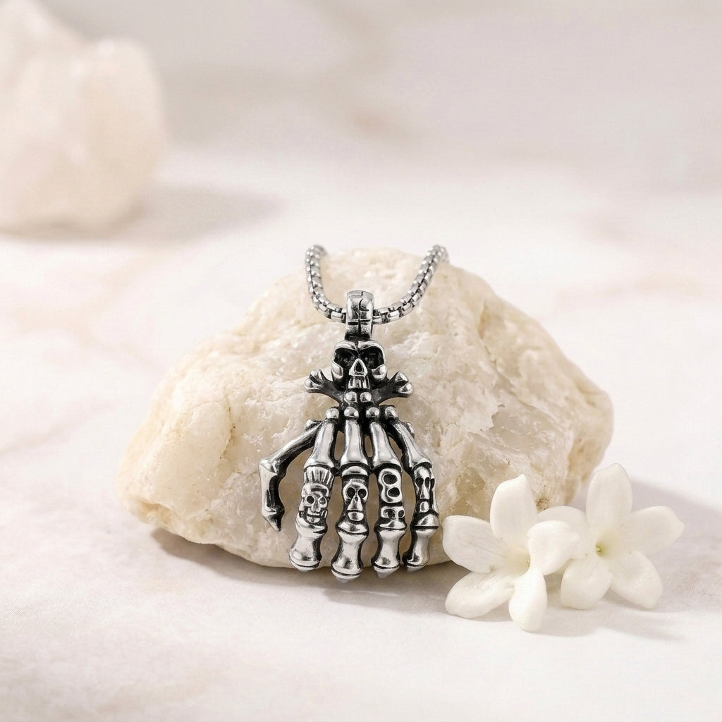 Bone-jangle Necklace