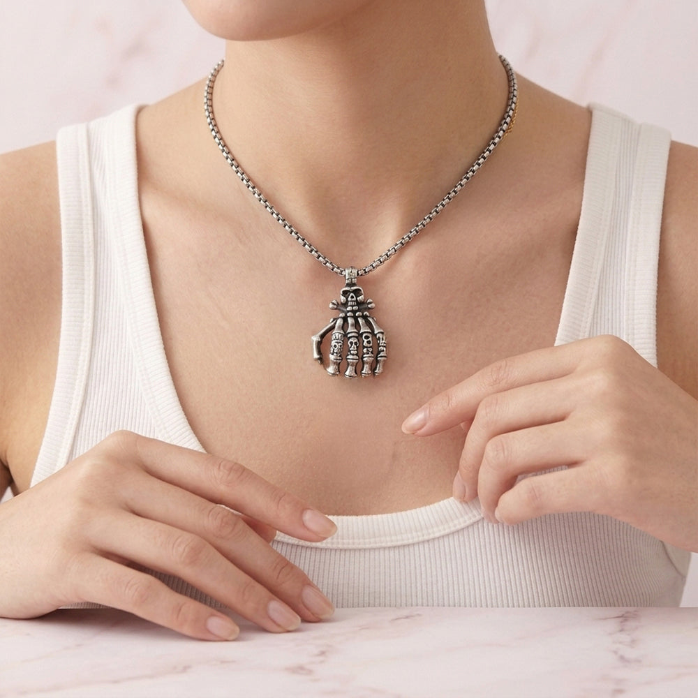 Bone-jangle Necklace